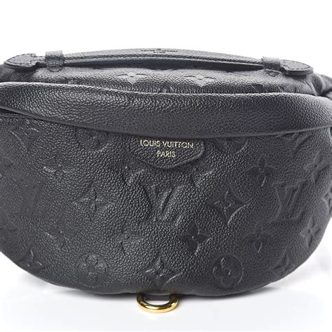 louis vuitton empreinte bumbag black.